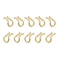 thumbnail image 1 of Almencla 10 Pieces Brake Pad Cotter Pin Calipers Fixing Snap Sp Clips Clamps Gold, 1 of 8