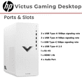 thumbnail image 5 of HP Victus 15L Gaming Desktop, Intel Core i5-13400, GeForce RTX 4060, 16GB RAM, 1TB SSD, W11P, White, 5 of 5