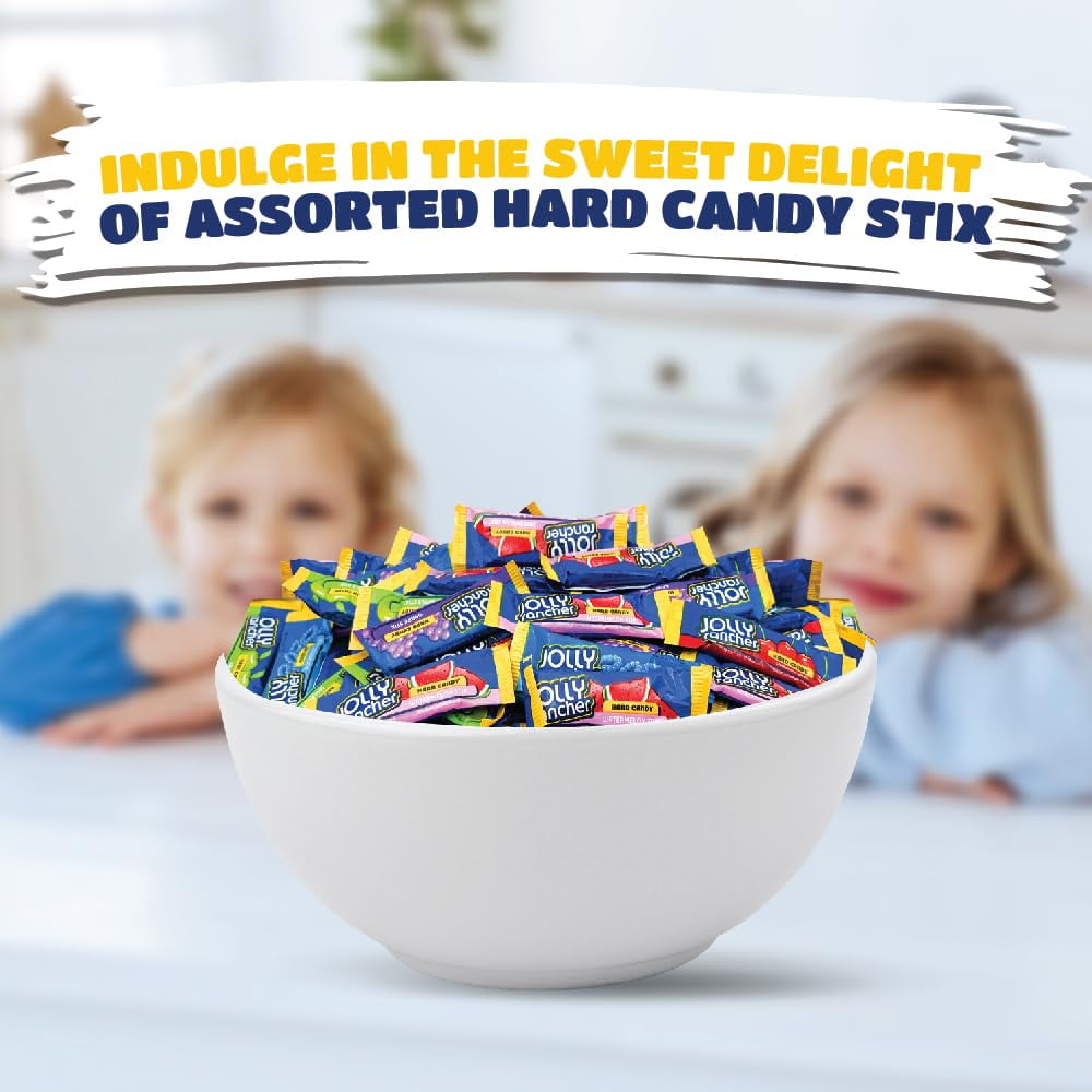 JOLLY RANCHER Stix Hard Candy, Original Flavors - 2 Pound Pack