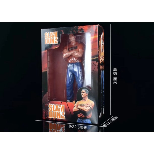 Figuras de acción de SLAM DUNK, figuras de acción de Sakuragi Hanamichi/Kaede Rukawa, Hisashi Mitsui/Ryota Miyagi, 31cm Gong Bohan LED