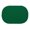 Hunter Green, variant on Kraftware Fishnet Oval Placemat - Set of 12