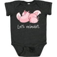 thumbnail image 3 of Inktastic Let's Relaxolotl with Cute Sleeping Axolotls Boys or Girls Baby Bodysuit, 3 of 5