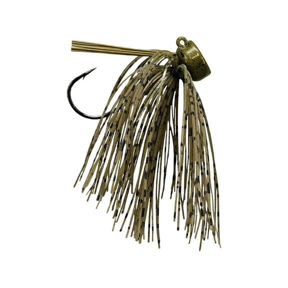 Buckeye Lures BFS Spot Remover Finesse Jig Natural Green Pumpkin 1/4 oz