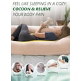 thumbnail image 3 of U Shaped Pregnancy Pillow, Maternity Full Body Pillow for Sleeping, Reading, Nursing, Watching TV,Sleeping Pillow for Pregnant Women and Side Sleepers with Removable Cover, 3 of 4