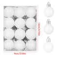 thumbnail image 3 of Qwtwty 24 Pcs Shatterproof Christmas Ornaments Set, Colorful Christmas Hanging Baubles for Home Party Wedding Holiday Decor, 3 of 8