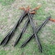 thumbnail image 3 of 12X 25cm Outdoor Tent Pegs Ground Nails with Storage Bag Windproof Nails Camping Accessories Tent Fastening, 3 of 5