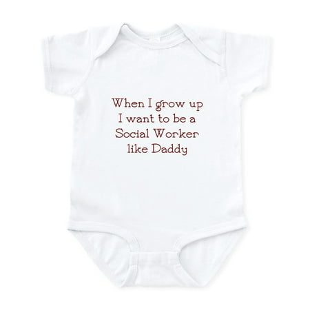 

CafePress - Social Worker Baby Infant Bodysuit - Baby Light Bodysuit Size Newborn - 24 Months