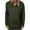 Army Green, variant on Women's Long Sleeved Sweatshirts, Fall and Winter Tops for Women, Women's Casual Solid Color Lapel Long Sleeve Button Athletic Pullover Sweatshirt Army Green, Army Green