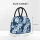 thumbnail image 2 of Disketp Flower Bolsa Térmica para Almuerzo, Lonchera con Abertura Amplia y Gran Capacidad, Organizador Reutilizable para Mujeres, Hombres y Adultos, 2 of 6