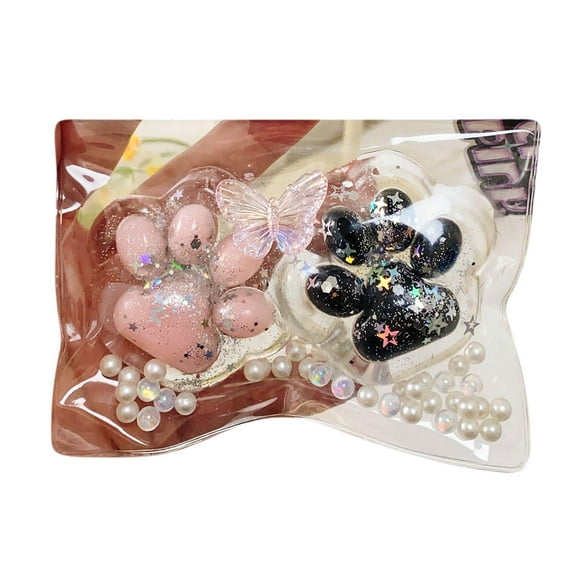 Latrodar Christmas Stocking Stuffers Christmas Pinch Toys Christmas Decompression Toys Christmas Tree Venting Toys Christmas Gifts High Durability muticolor 2.8x2.8 Inch Home Gadge