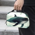 thumbnail image 2 of Whale Oxford Cloth Waterproof Travel Organizer Storage Pouch Cable Organizer Travel Charging Cord Organizer Case, 2 of 6