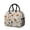 Beige Halloween Pumpkins, variant on Womens Black and White Halloween Elements Pattern Lunch Box for Work,Insulated Lunch Bag for Women,Loncheras Para Mujer,Leakproof Adult Lunch Bag for Work,Beach,Travel,Picnic,Camping
