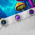 thumbnail image 4 of Feelyou Dreamy Jungle Mushroom Blackout Curtains Set of 2 (52x84 Each), Mystic Galaxy Sky Window Curtains, Rustic Farmhouse Plant Curtains and Drapes, Window Curtains Home Decor, 4 of 6