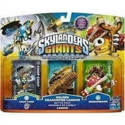Skylanders Giants Exclusive Golden Dragonfire Cannon Battle Pack Chop Chop, Golden Dragonfire Cannon, & Shroomboom - Unlocks Exc