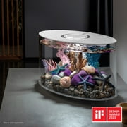 biOrb Loop 15 Aquarium with Standard Light - 4 Gallon، White، Acrylic
