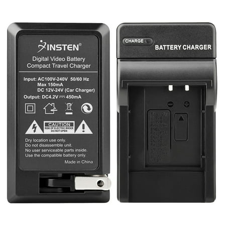 Insten Compact Battery Charger Set For Olympus