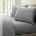 thumbnail image 1 of Bamboohart Fresh Linen Collection United 1200 Thread Count 100% Egyptian Quality Cotton Solid Sheet Set (King  Navy), 1 of 2