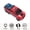 Red, variant on Yajisi Electric Toy Car Model Universal Music Light Off Road Vehicle Dancing Rotating Toy for Boys, Red (10 inches / 25.4 cm)