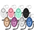 thumbnail image 1 of Alarma personal, paquete de 8 llaveros de alarma de seguridad personal de 140 dB con luces LED, alarma de seguridad de emergencia para mujeres, hombres, niños, ancianos, 1 of 6