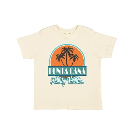 

Inktastic Punta Cana Family Vacation Matching Gift Toddler Boy or Toddler Girl T-Shirt