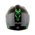 thumbnail image 6 of Wow! Youth Kids Motocross BMX MX ATV Dirt Bike Helmet HJOY Dragon Green, Goggles, MG Youth Green Glove Bundle, 6 of 9