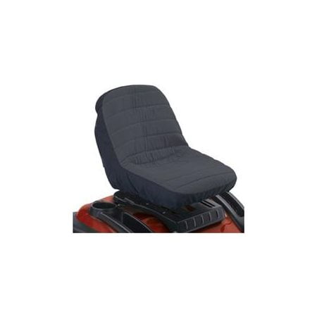 Classic Accessories 12324 Deluxe Tractor Seat Cover - Black -Medium