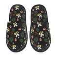thumbnail image 1 of Balery Bees Pantuflas de Casa de Felpa Silenciosas con Diseño Estampado, Zapatillas Cómodas Antideslizantes de Algodón para Interior-Medium, 1 of 8