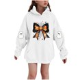 thumbnail image 1 of Chemise d'Halloween pour Enfants Impression Hiver Longue Velours Décontractée Confortable Chandail à Capuchon, 1 of 4