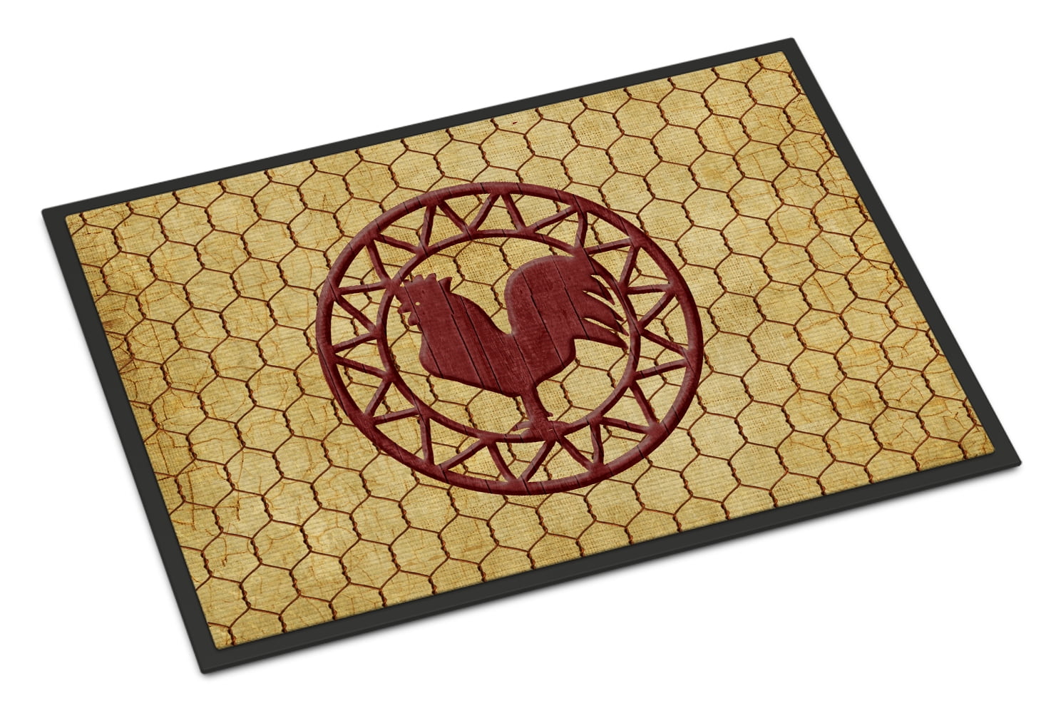 Rooster Chicken Coop Door Mat