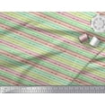 thumbnail image 3 of Soimoi Satin Silk Fabric Diagonal Line & Stripe Print Fabric by Yard 42 Inch Wide, 3 of 3