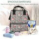 thumbnail image 5 of Easygdp Rose Mix Leopard 3 para Bolsa de Bebé de Gran Capacidad con Múltiples Bolsillos, Bolsa de Pañales para Padres, Bolsa de Viaje Organizada y Elegante, 5 of 6