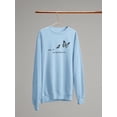 thumbnail image 3 of Free To Fly Butterfly Sweatshirt Women -Image by Shutterstock, Female XX-Large, 3 of 4