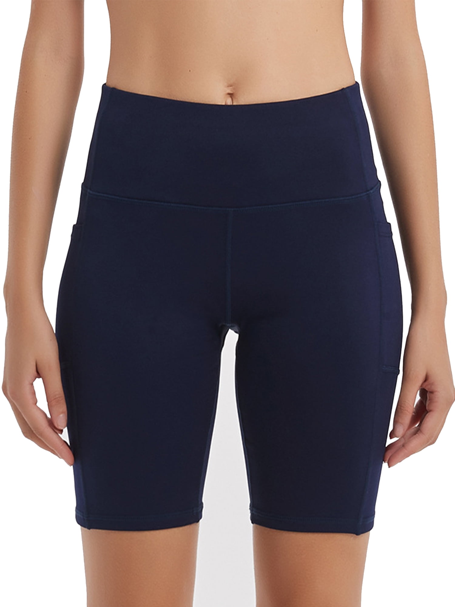 yoga shorts with side pockets