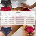 thumbnail image 3 of ByworldtasicNo Boundaries Women's Lace Breathable Panties Cheeky Mid Rise Ladies Soft Stretch Underwear Panties, 3 of 7