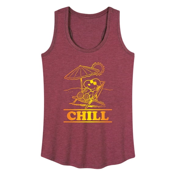 Peanuts - Chill - Women's Racerback Tank Top