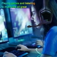 thumbnail image 4 of ONIKUMA K20 3.5mm Gaming Headphone RGB LED Light Computer Game Console Surround Stereo Wired Headset Earphone, 4 of 9