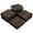 Black, variant on Renwick 12" x 12" Wood Flooring Tiles Wooden Pavers Indoor & Outdoor For Patio Garden, Pack of 27, Brown