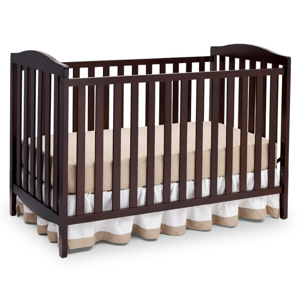 Delta Children Capri 3 In 1 Convertible Crib Dark Chocolate