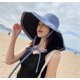 thumbnail image 2 of Super Wide Brim Women Sun Hat Cotton Floppy Packable Reversible Wired Edge Hats UV Protection Summer Beach Travel Garden, 2 of 5
