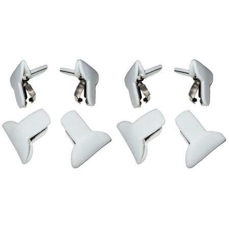 Set Of 4 Padded Comforter Clips Prevents Comforters From Shifting