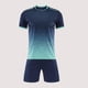thumbnail image 2 of Odeerbi 4-16 Años Niños Verano Atletismo Trajes de Secado Rápido Deportes Correr Tops Pantalones Cortos Conjunto Transpirable Gradiente Manga Corta Top Shorts, 2 of 5