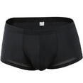 thumbnail image 2 of Sngxgn Men's Underwear, Soft Underwear Boxer Briefs for Men(Black,XXL), 2 of 3
