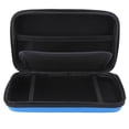 thumbnail image 4 of 2 Pack Hard EVA Portable Storage Bag for Nintendo 3DS XL Game Console (Blue), 4 of 4