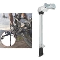 thumbnail image 3 of Pata de cabra resistente para bicicleta de montaña, de aleación de aluminio, accesorios de soporte para pies Plata, 3 of 9