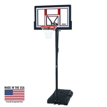 Lifetime 50-Inch Shatterproof Portable Basketball Hoop with Speed Shift Adjustment & Slam-It Rim - Model 90271-Outdoor Play