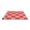 thumbnail image 2 of Ahgly Company Machine Washable Indoor Rectangle Checkered Red Modern Area Rugs, 8' x 10', 2 of 4