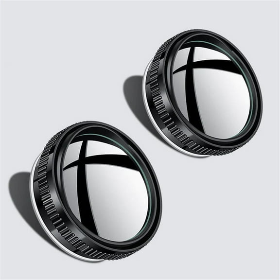 Aufmer Reversing Suction Cup Small Round Mirror 360 Degree Wide Angle High-definition Rearview Mirror For Automobiles 2pcs✿2024 Latest Upgrade!