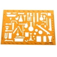 thumbnail image 2 of Plantilla de dibujo Sunnimix 1 Pieza 209x141mm, 2 of 8