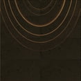 thumbnail image 1 of Ahgly Company Indoor Square Patterned Night Black Area Rugs, 8' Square, 1 of 6