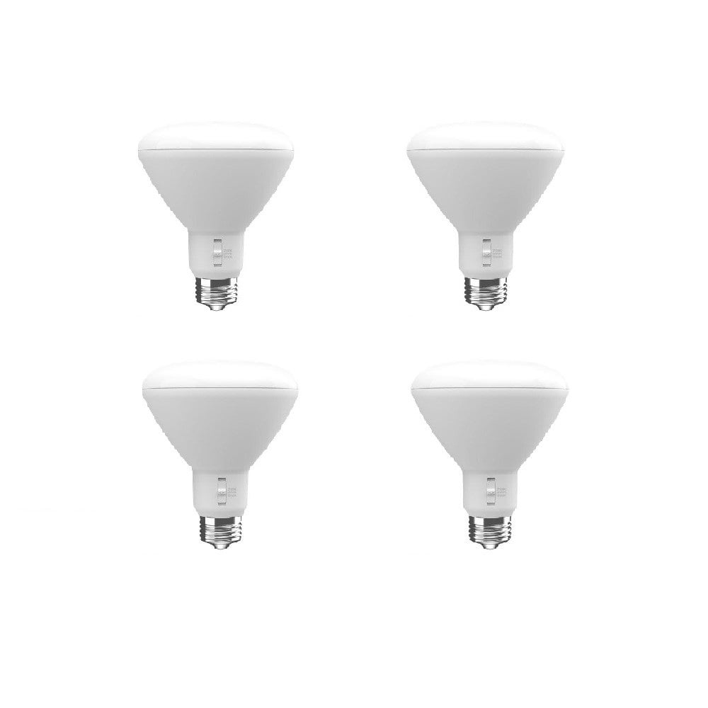 4PACK EcoSmart 90Watt Equivalent BR30 ENERGY STAR Light Bulb